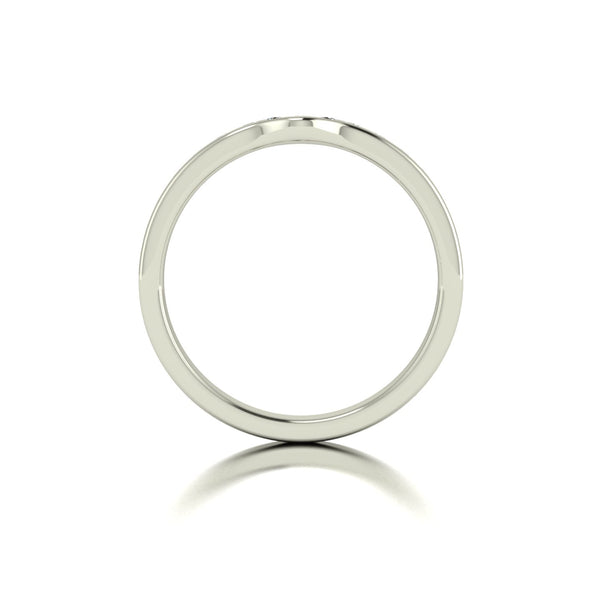 0.15ct (15x 1.3mm) NEW Round Moissanite Set Eternity Ring