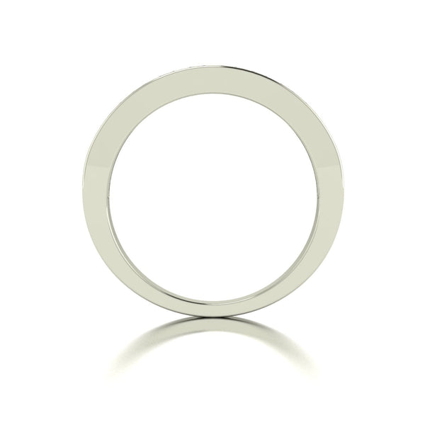 1.00ct (10x 2.5mm) Square Moissanite Set Eternity Ring