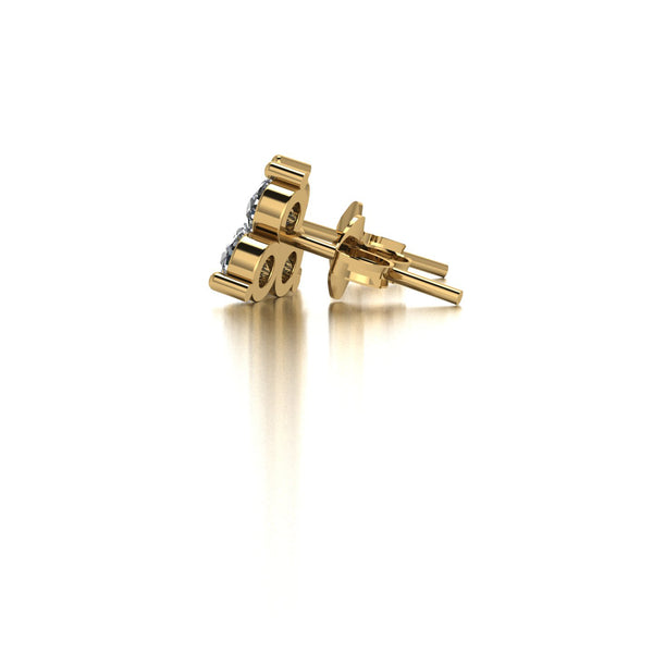 0.66ct (6x 3.0mm) NEW Round Moissanite Set Earrings