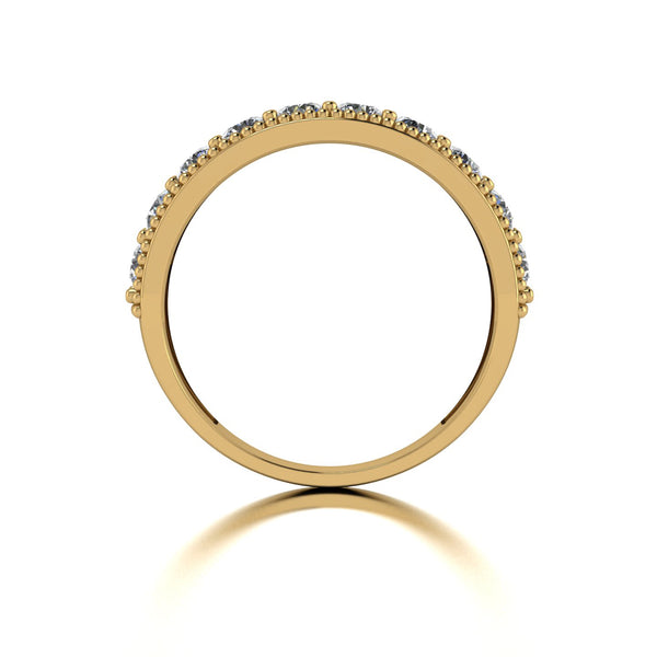 1.00ct (10x 3.0mm) NEW Round Moissanite Set Eternity Ring