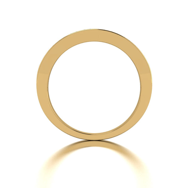 1.00ct (10x 2.5mm) Square Moissanite Set Eternity Ring